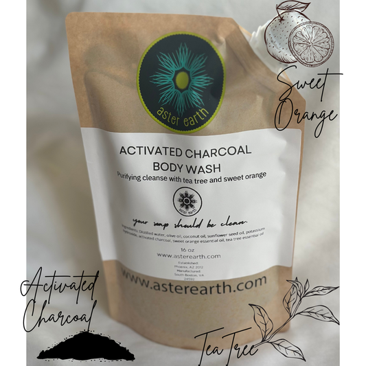 Activated Charcoal Body Wash